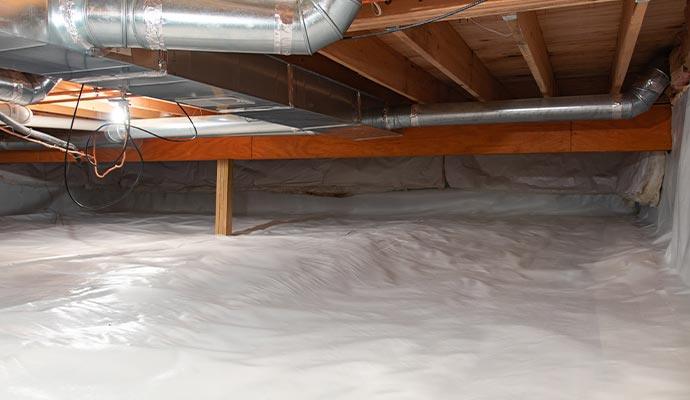 Professional crawl space foundation repair for a stable and secure home foundation