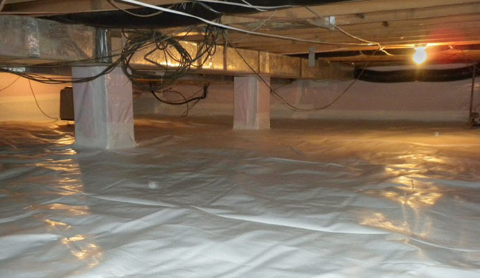 Basement & Crawl Space Waterproofing to Control Moisture